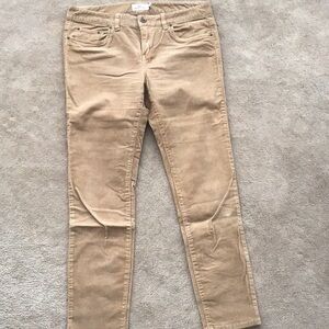 Vineyard Vines Tan Corduroy Skinny Jeans